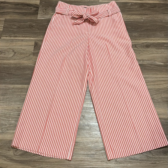 NWOT 7th Avenue NY &Co. Striped Wide Leg Pant - Picture 4 of 8